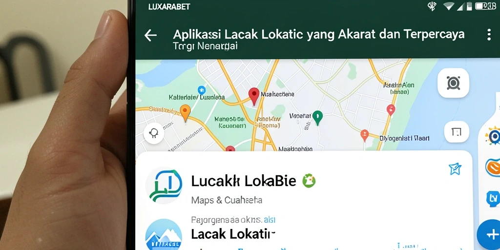 Antarmuka pengguna LUXARABET yang intuitif dan mudah dinavigasi.
